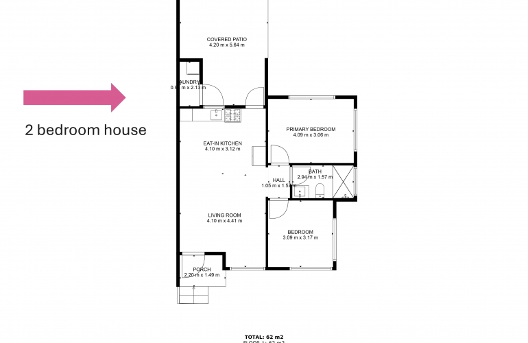 Pos Di Karaña 14 | 2 houses one plot rental investment